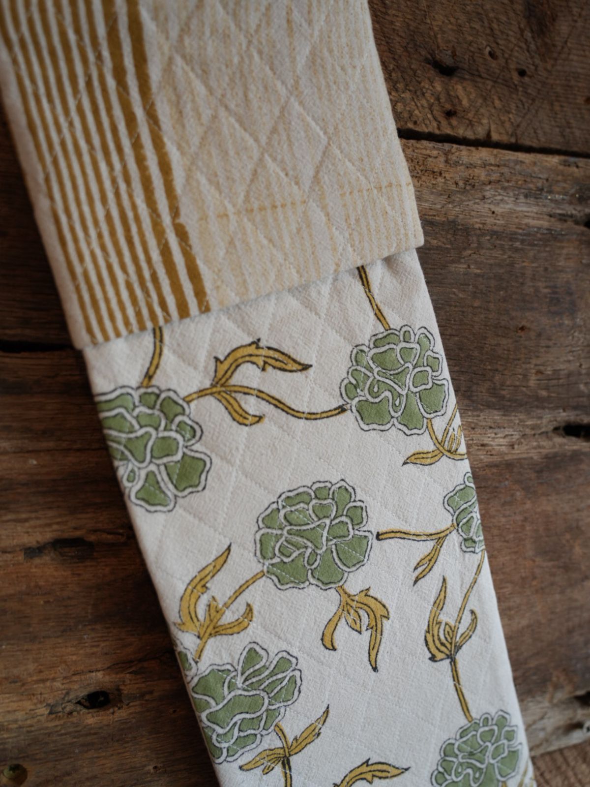 Celadon x Filling Spaces Marigold Olive Stocking