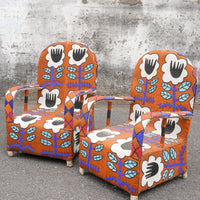 Yoruba Beaded Chair