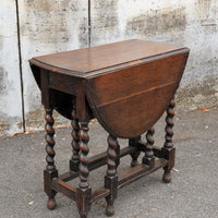 Barley Twist Gateleg Table