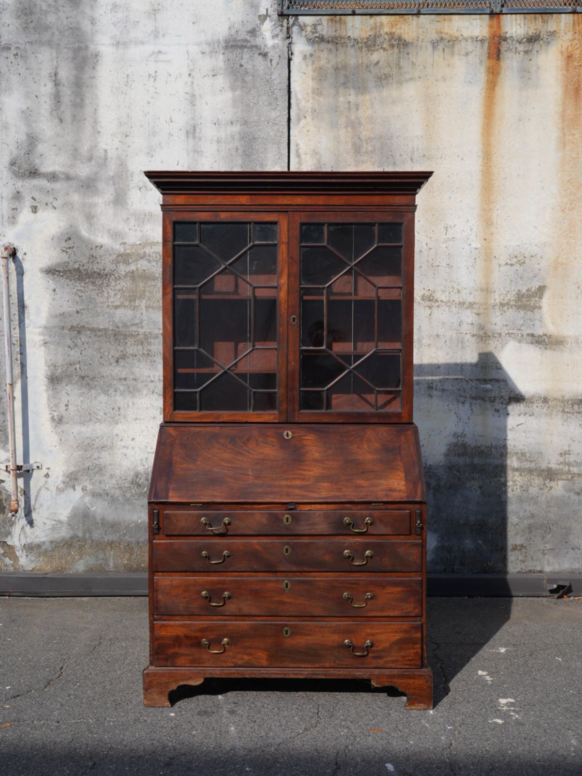 Georgian Mahogany Bureau