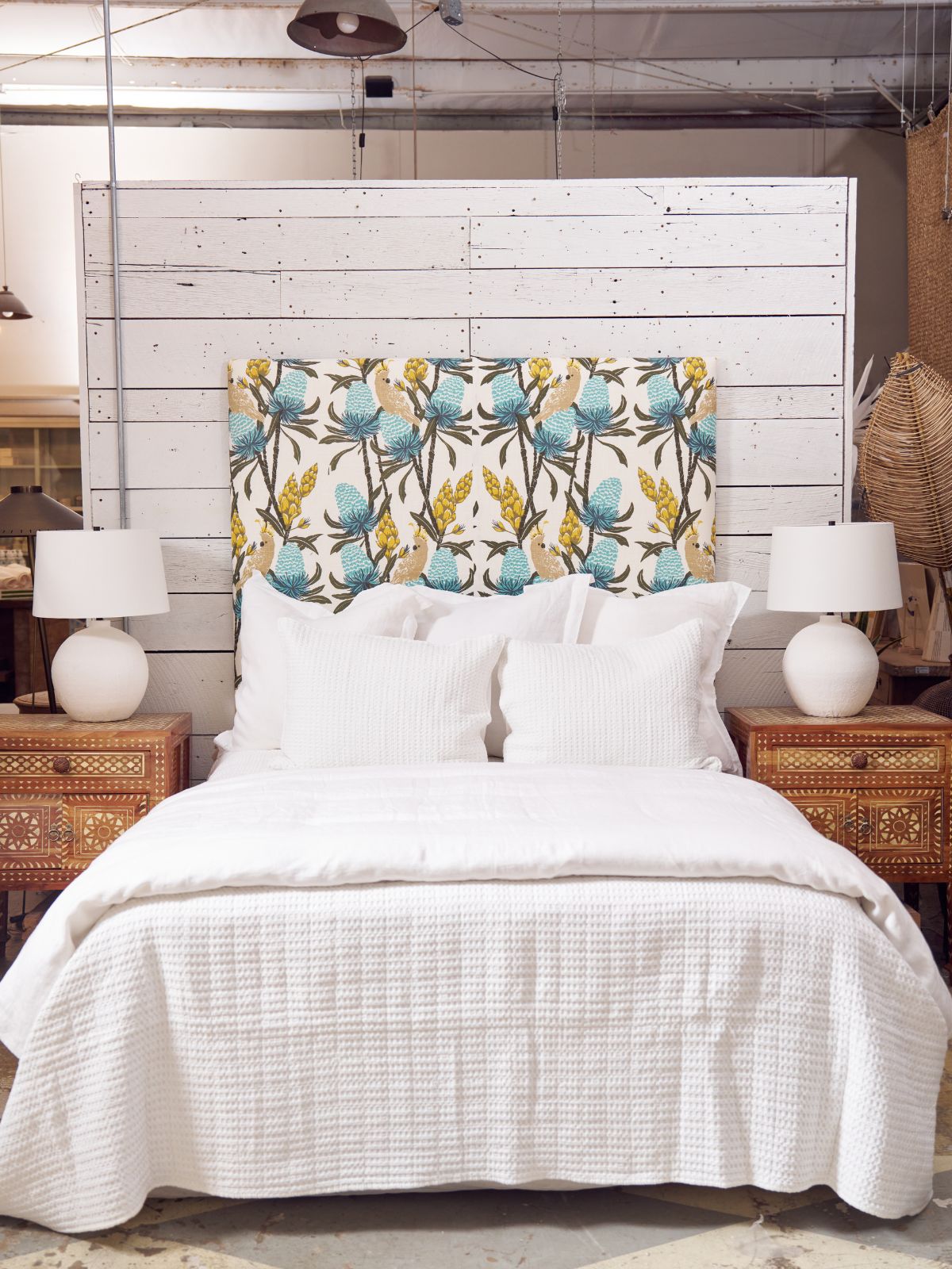 Aqua Amazon Twin Headboard