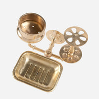 Solid Brass Bath Trio