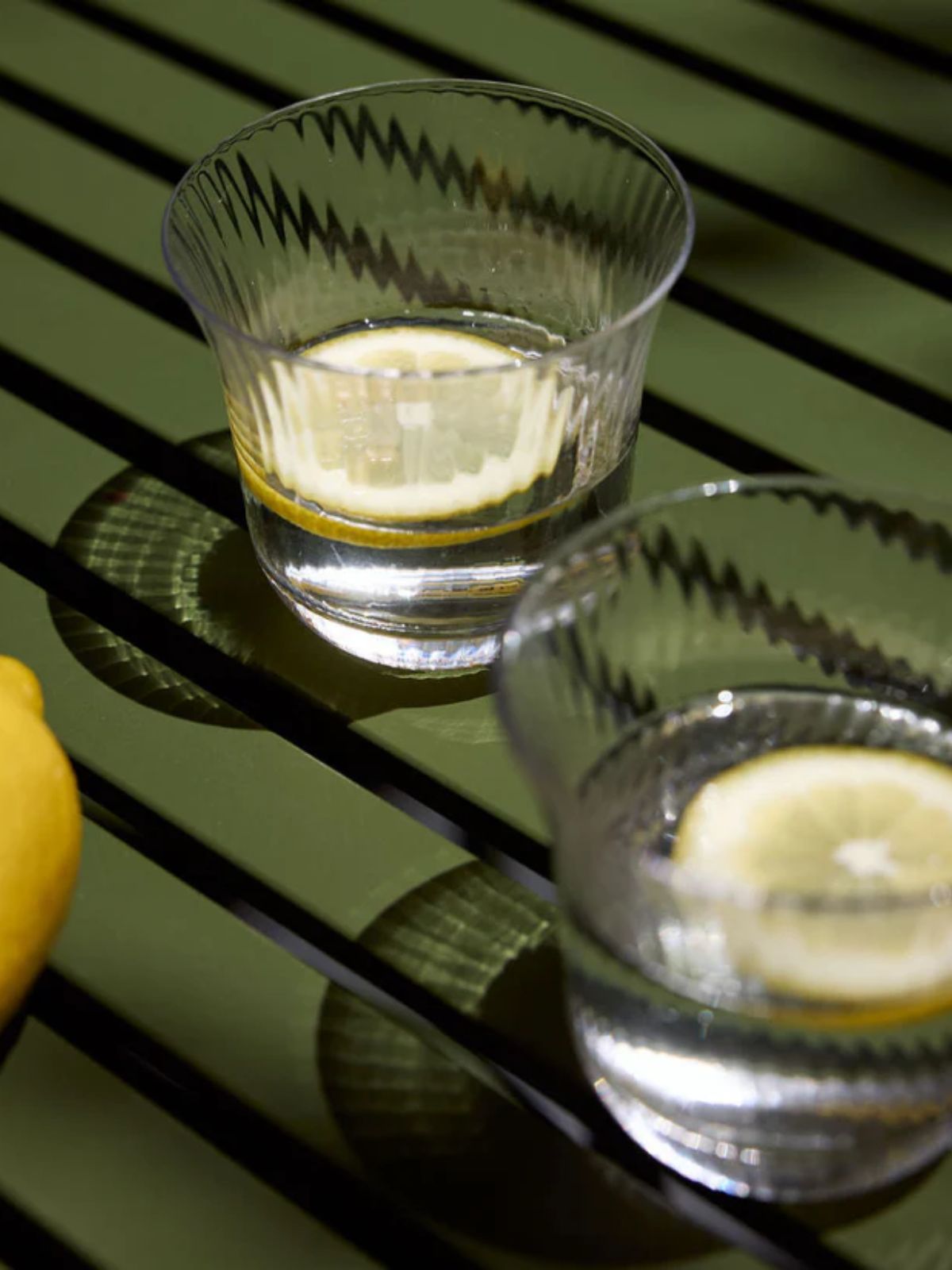 Julien Optic Glass Tumbler, Set of 4