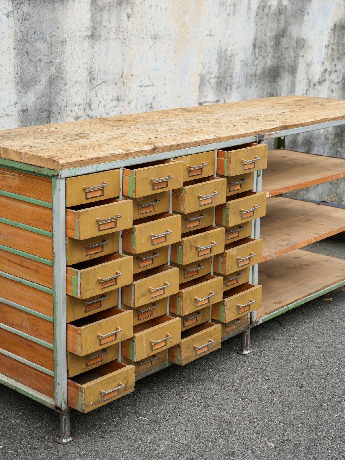 Vintage Hungarian Factory Counter