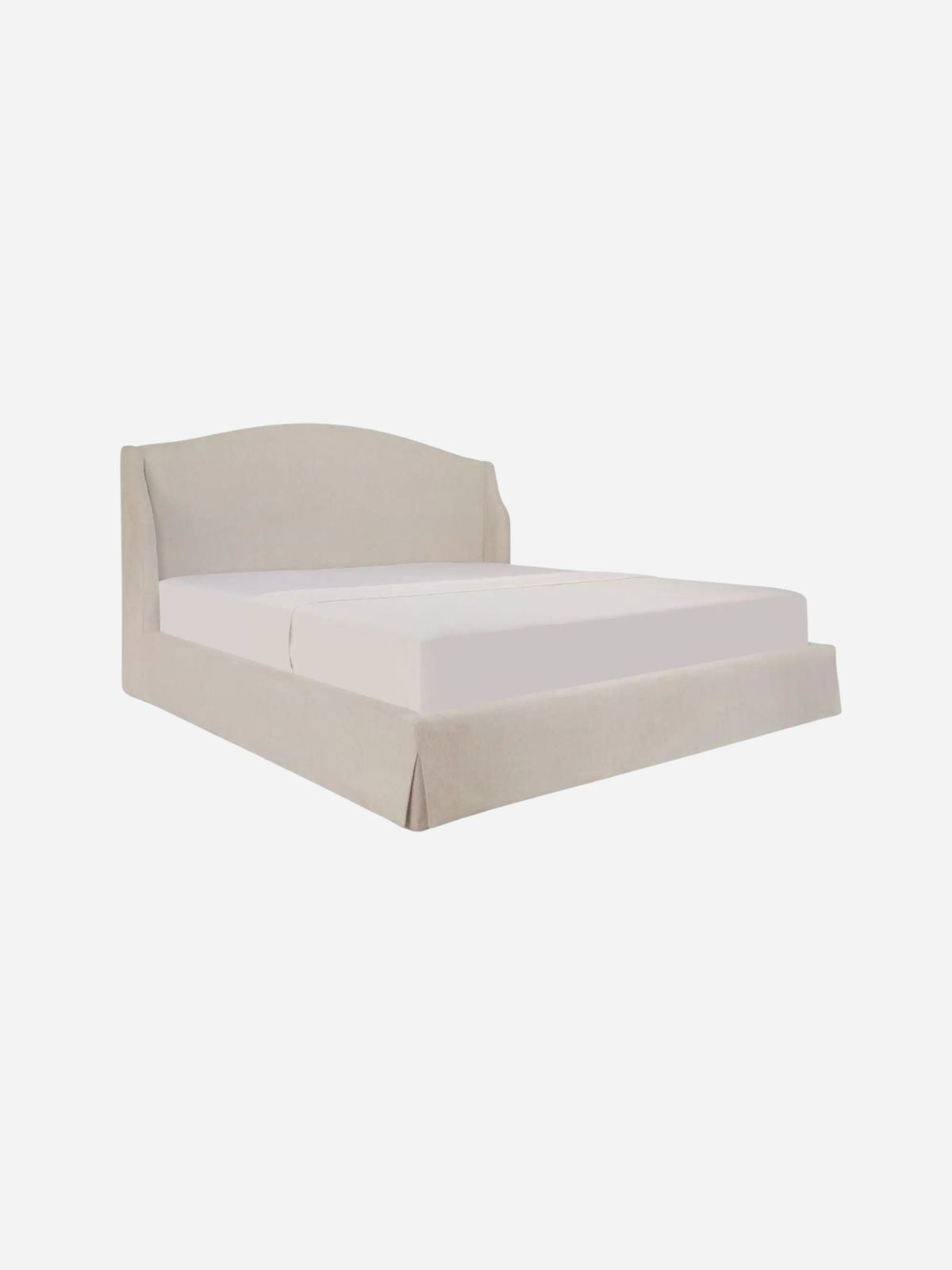 Weston King Storage Bed, Cream