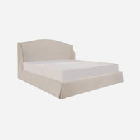 Weston King Storage Bed, Cream