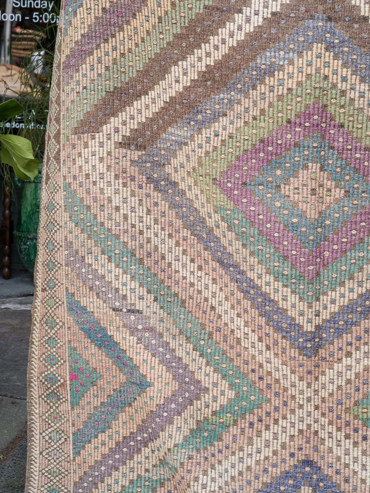 Vintage Cicira Kilim Rug