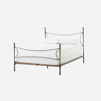 Westwood Queen Bed, Antique Brass