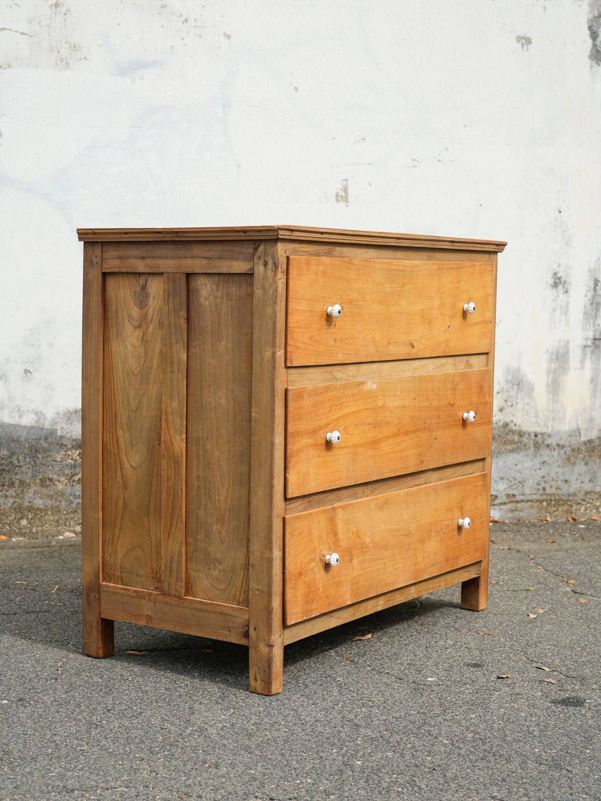 Antique Hungarian 3 Drawer Dresser