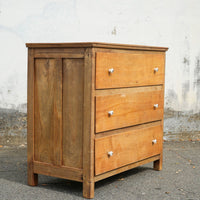 Antique Hungarian 3 Drawer Dresser