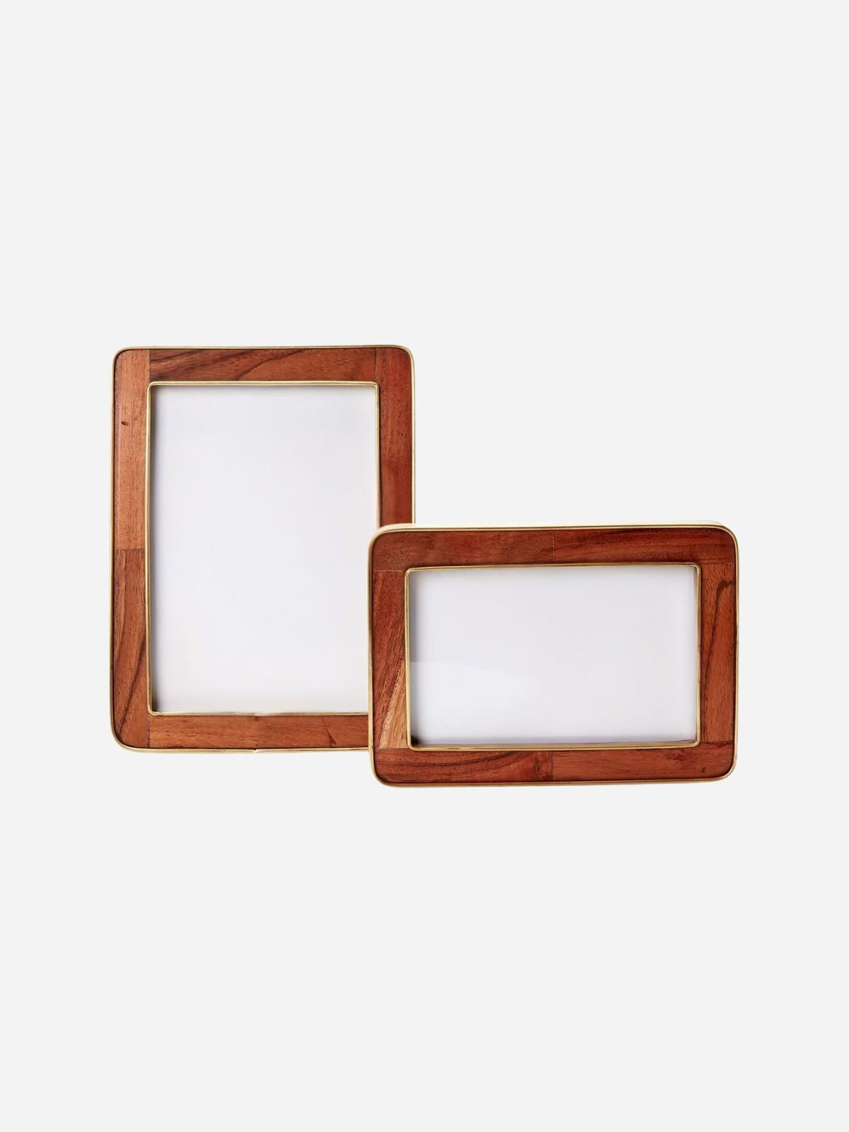 Wooden Brass Frame