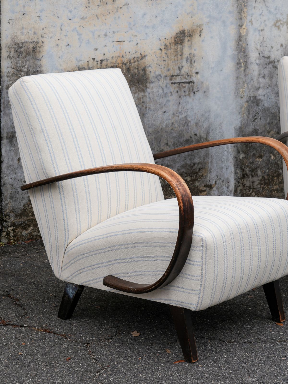 Halabala Chair in Tensira Balneair