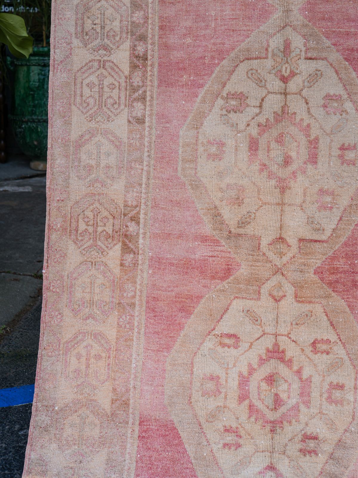 Vintage Oushak Rug