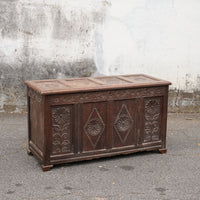 Georgian Carved Coffer Trunk