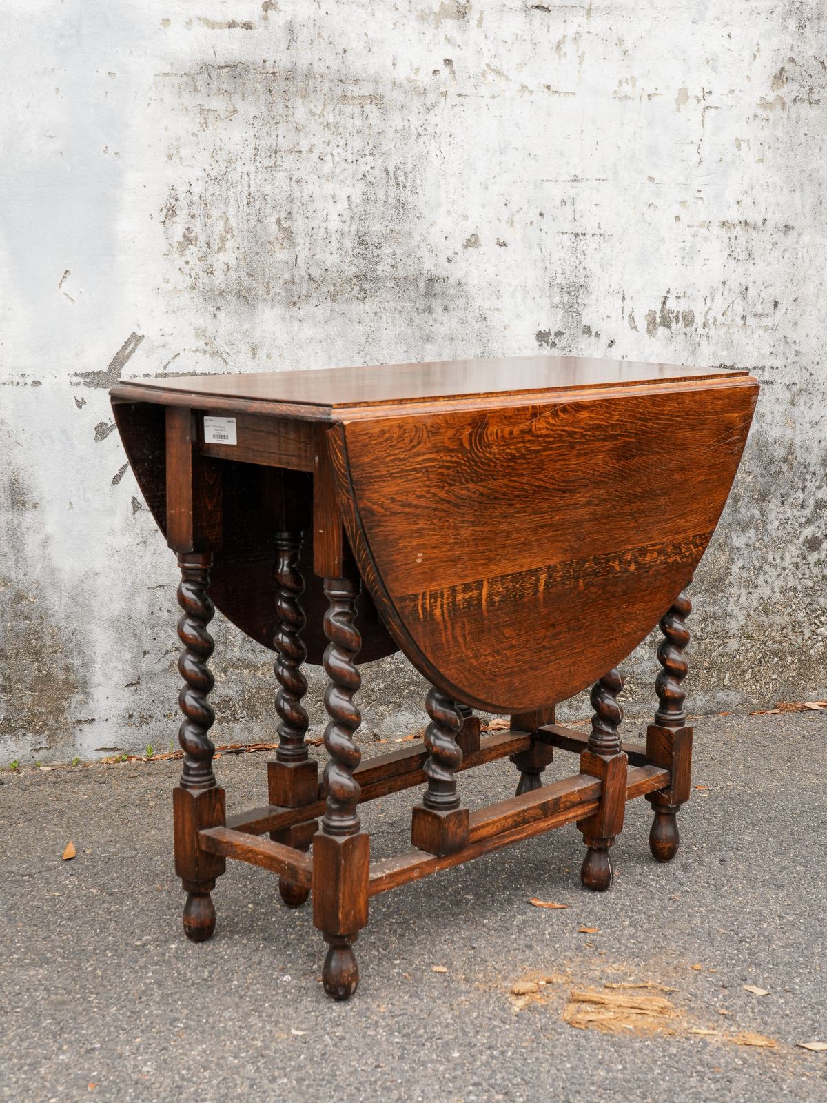 Barley Twist Gateleg Table