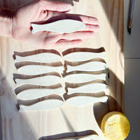 Celadon x Petrichor + Gold Fish Ornament