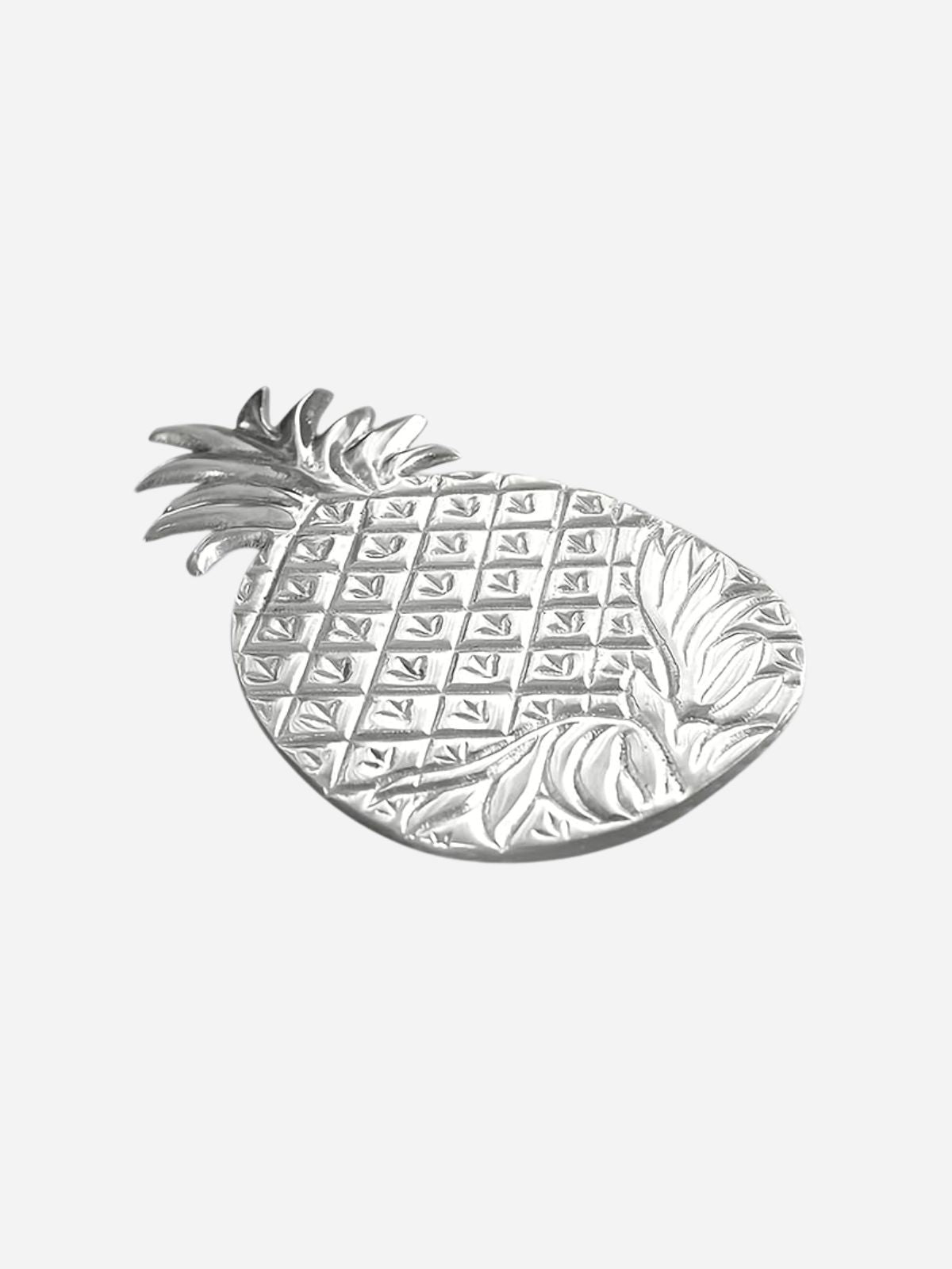 Silver Pineapple Trivet Dish