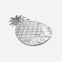 Silver Pineapple Trivet Dish