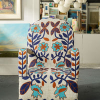 Yoruba Beaded Chair