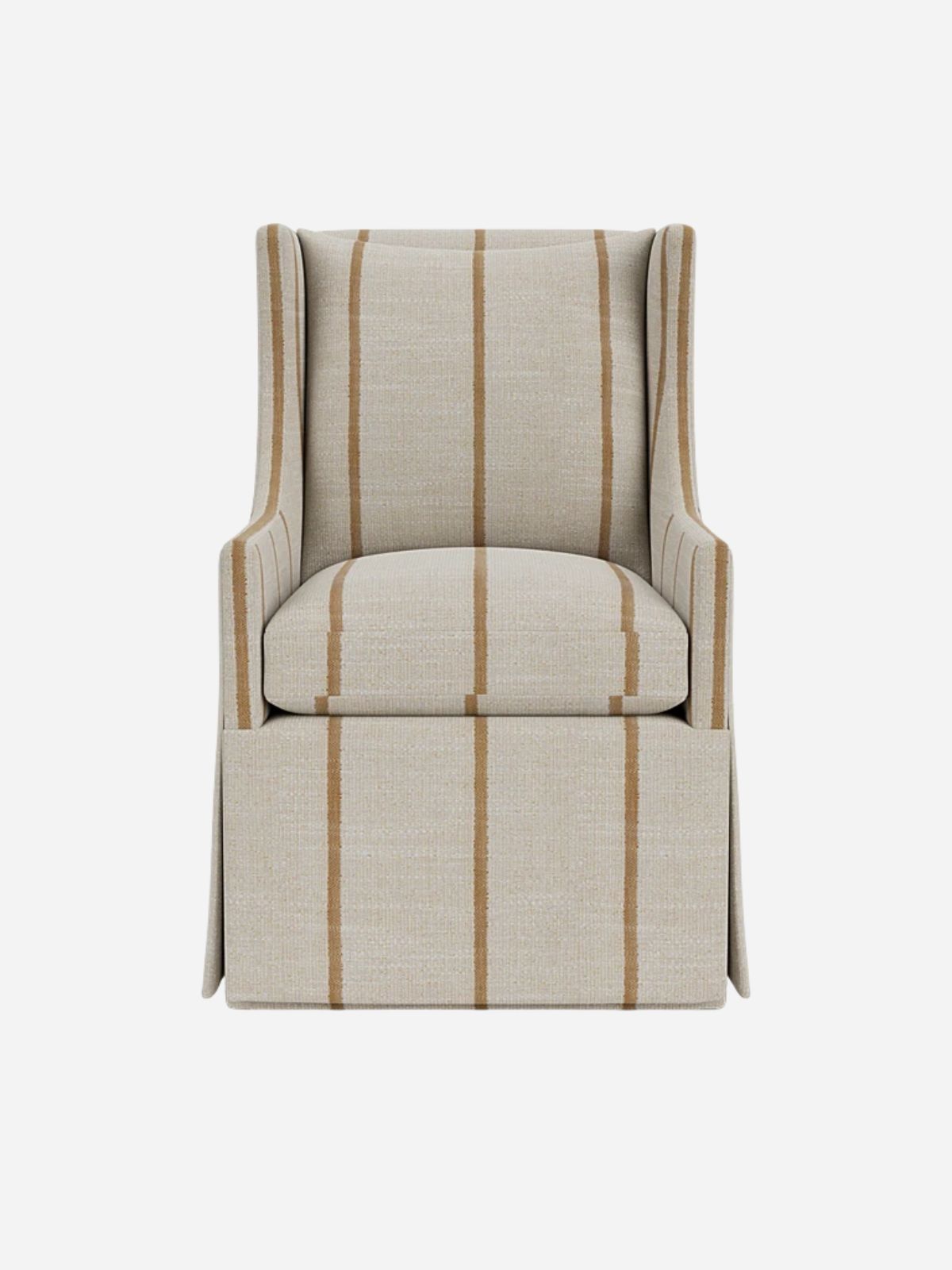Amber Falls Skirted Swivel Chair
