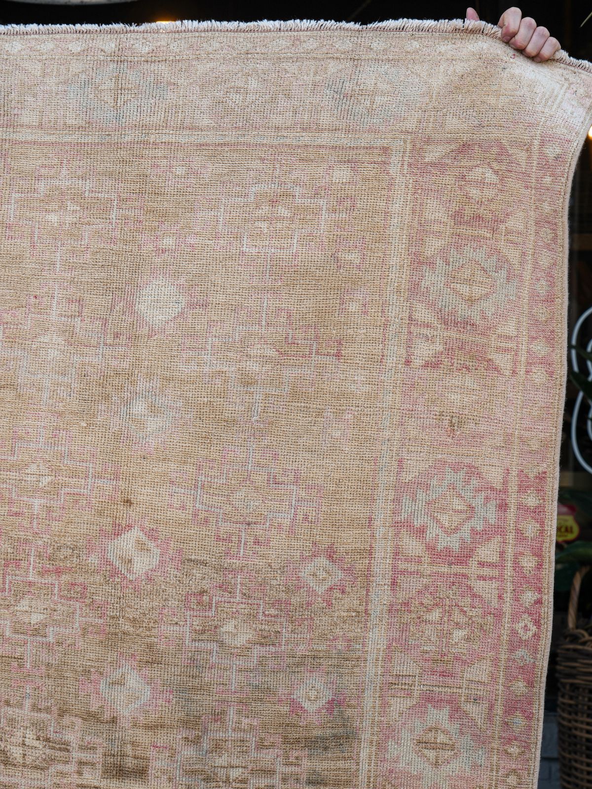 Vintage Oushak Rug