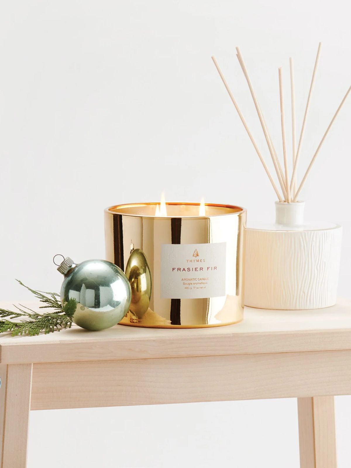 Frasier Fir Gold 3-Wick Candle