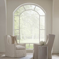 Ellory Slipcovered Swivel Chair with Glider