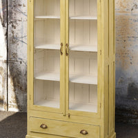 Vintage Yellow Cabinet