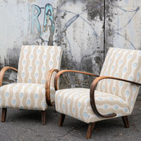 Halabala Chair in Blockshop Juggle