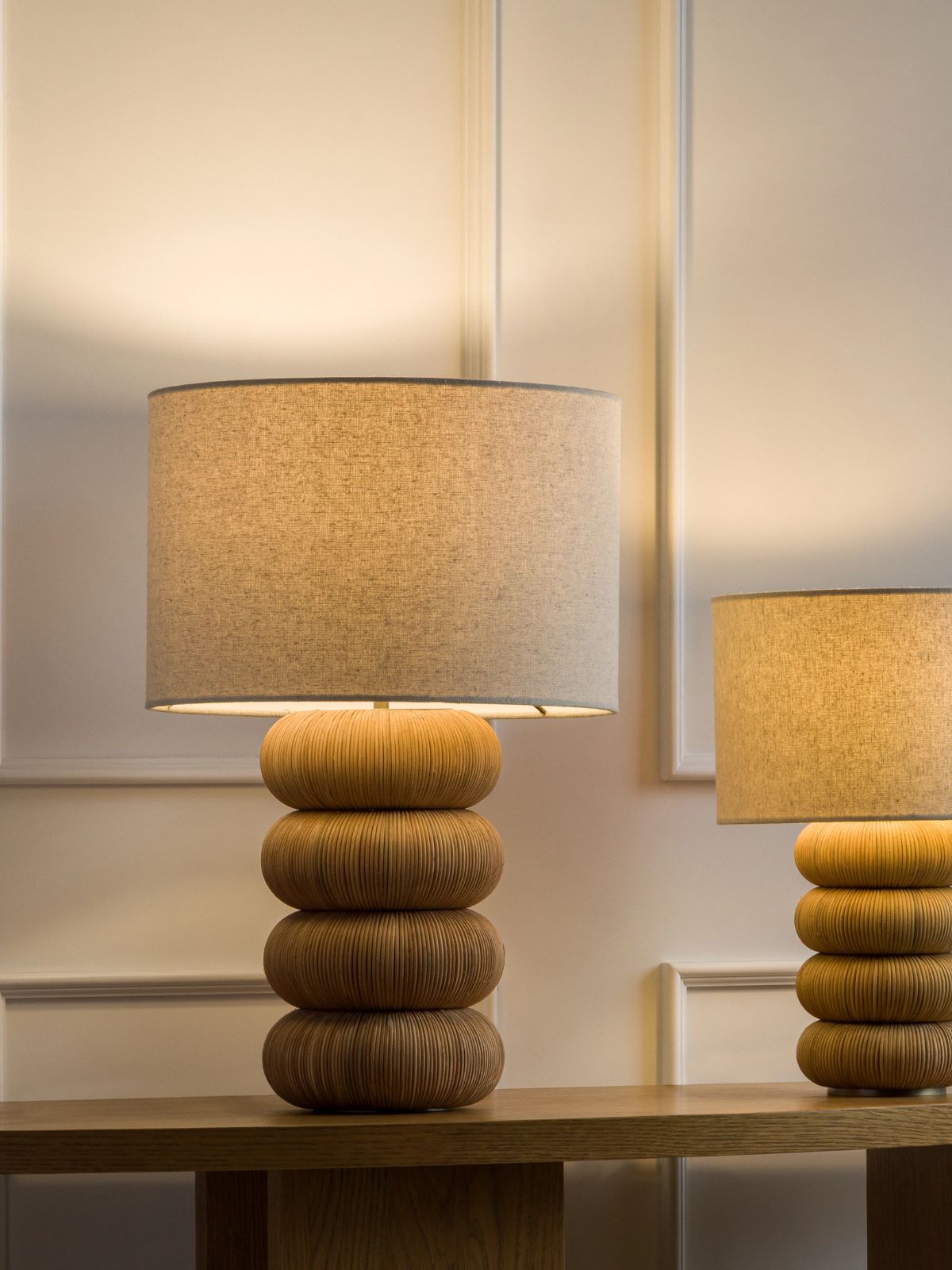 Sandia Rattan Table Lamp