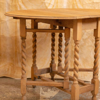 Barley Twist Gateleg Table
