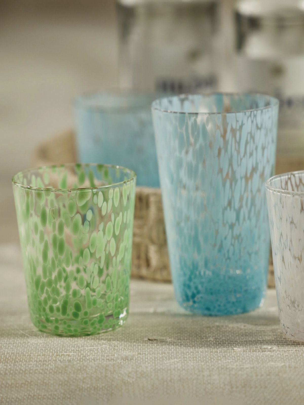Gigi Speckled Tumbler Glass Set of 6