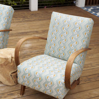 Halabala Chair in Blockshop Crescent Juniper
