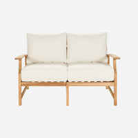 Layla Outdoor Low Back Loveseat Sofa