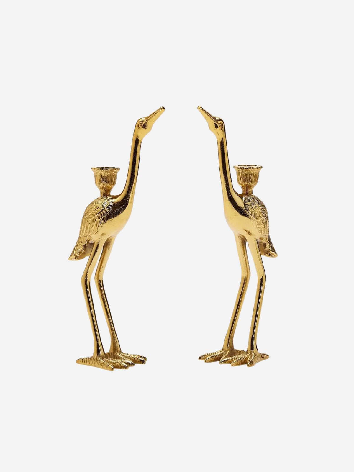 Crane Candle Holder
