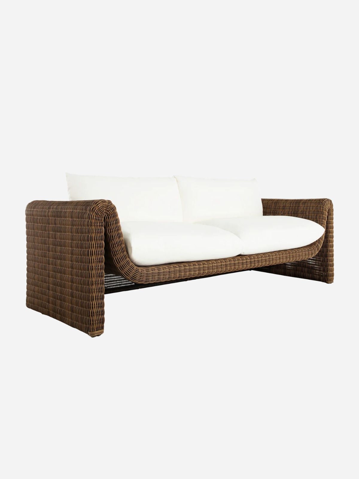 Como Resin Wicker Outdoor Sofa