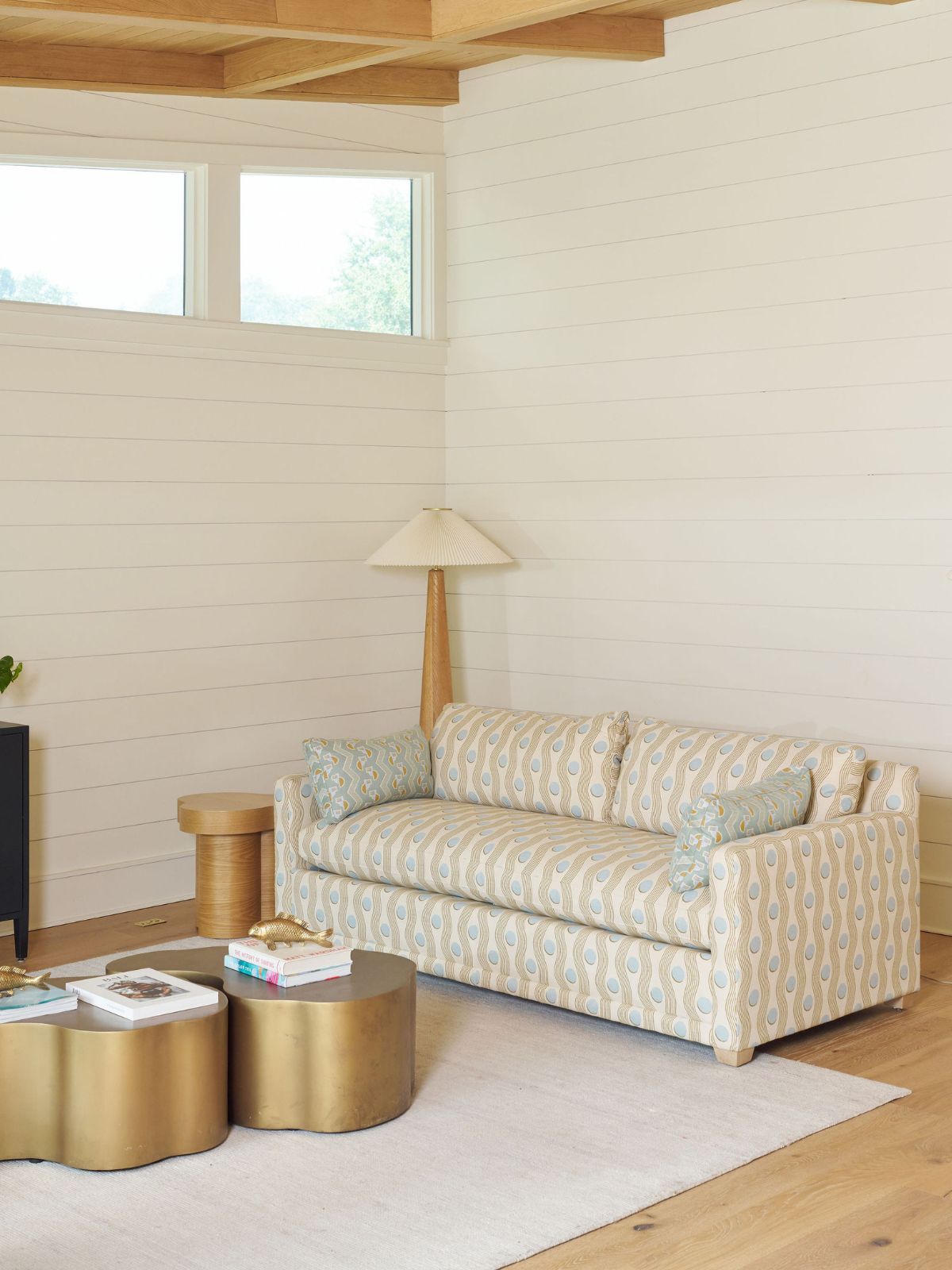 Sylvie Bench Sofa, Juggle Cream