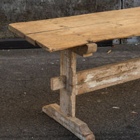 Italian Trestle Table