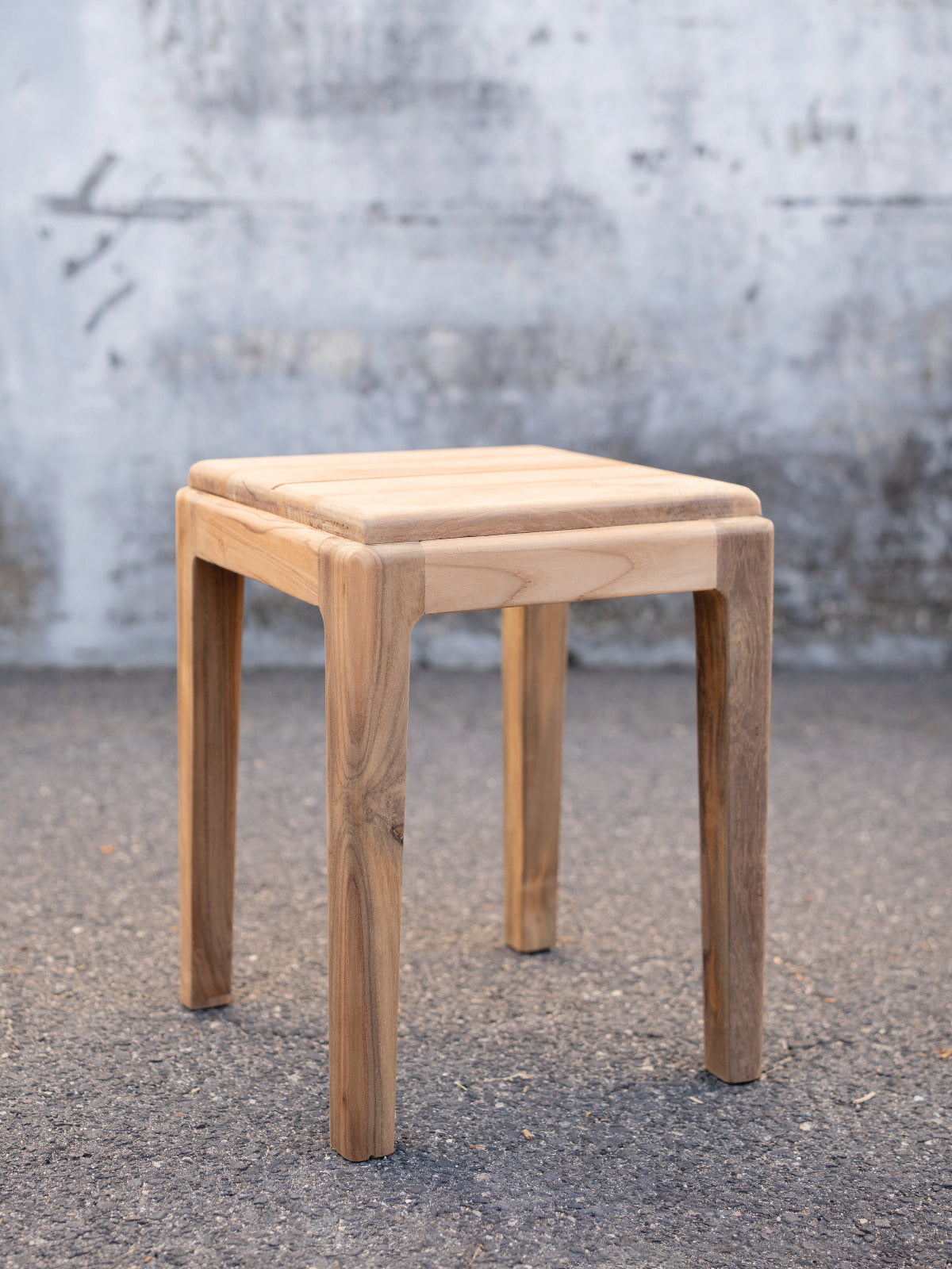 Tridi Teak Stool