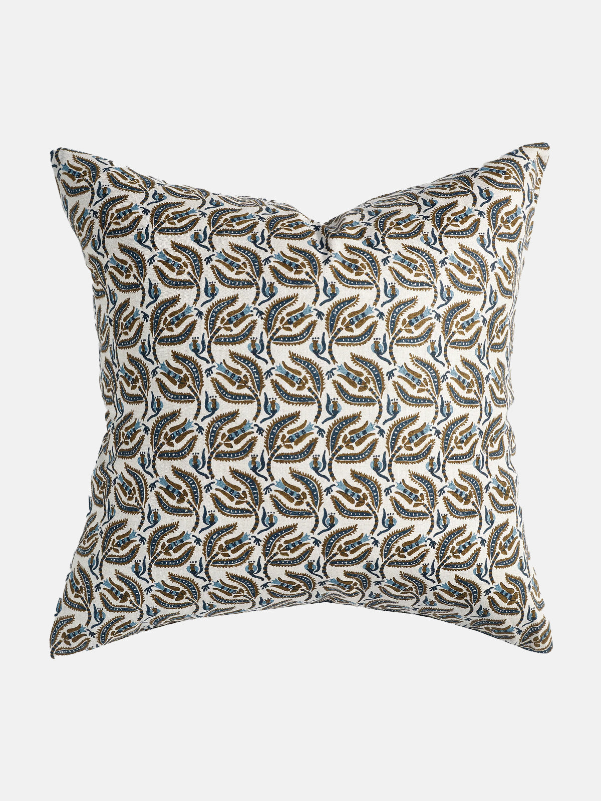 tobacco pillow Four Hands Vienna Cover - Laughlin Natural & Nubuck - 16" x 24" This undulating geometric design will give your interiors a lift with its pretty colour palette Pillow Talk Nic Control NC40000