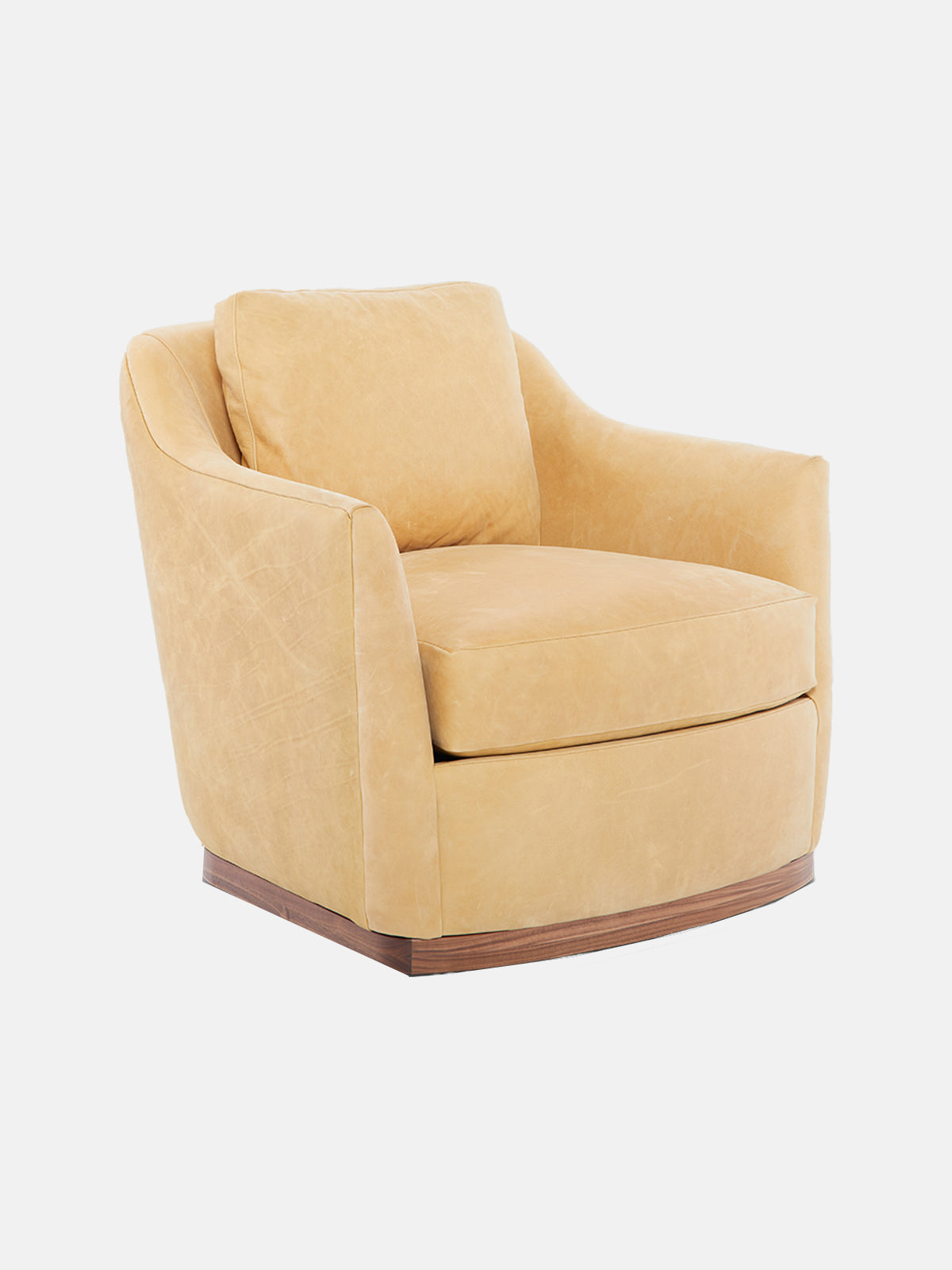 Remy Leather Swivel Chair