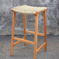 Cony Seagrass Backless Stool