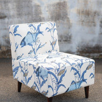 Slipper Chair Edo Blue