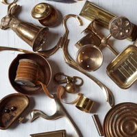 Solid Brass Bath Trio
