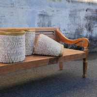 Antique Teakwood Javanese Bench