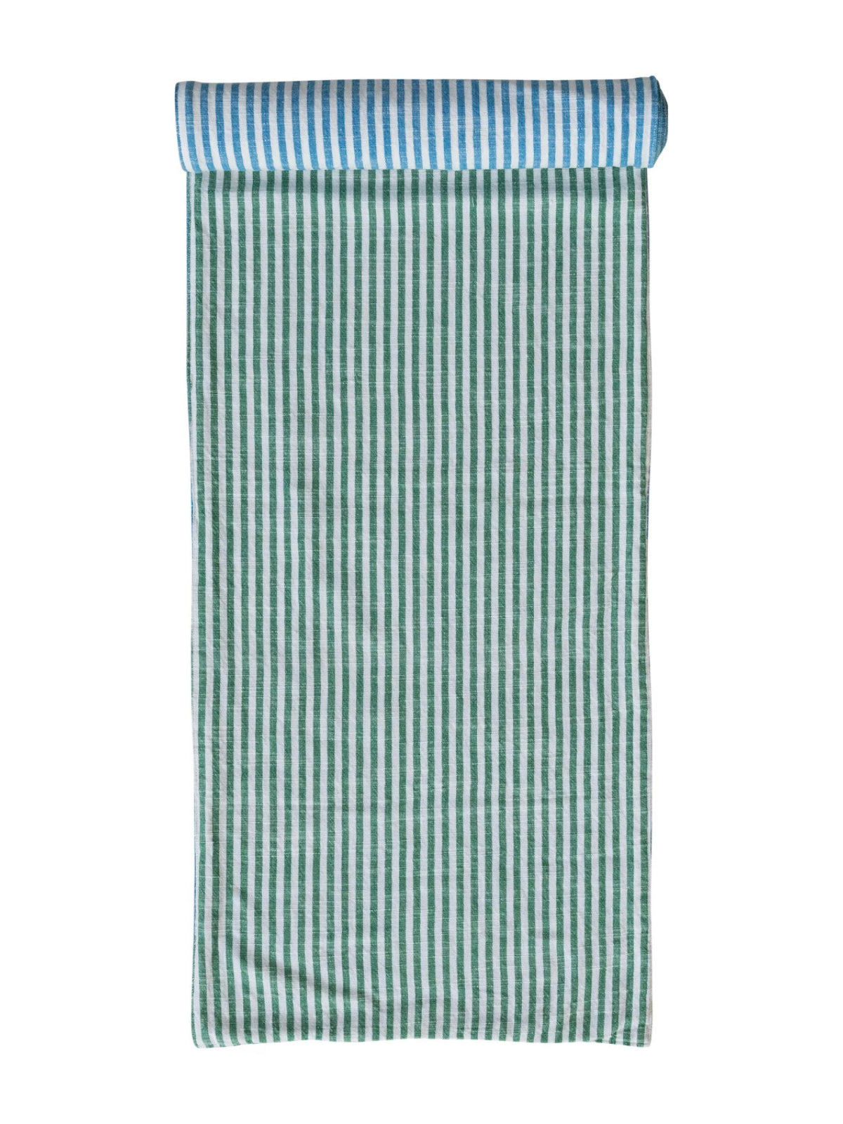 Two-Sided Striped Table Runner