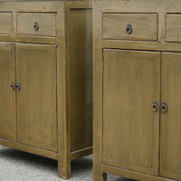 Olive Green Nightstand