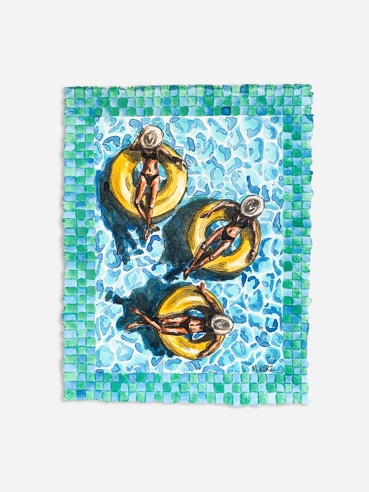 "Cowgirl Pool Party" by Makenzie Kurz