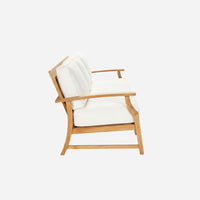 Layla Outdoor Low Back 3-Seater Sofa