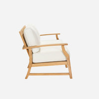 Layla Outdoor Low Back Loveseat Sofa